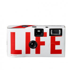 라이프아카이브 LOGO SINGLE USE 일회용 카메라 WHITE