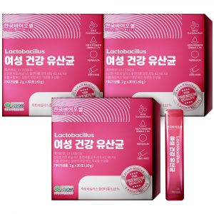 한국바이오셀 여성 건강 유산균